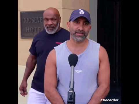 Don't say bad things about Mike Tyson #miketyson #boxing #interview #funny