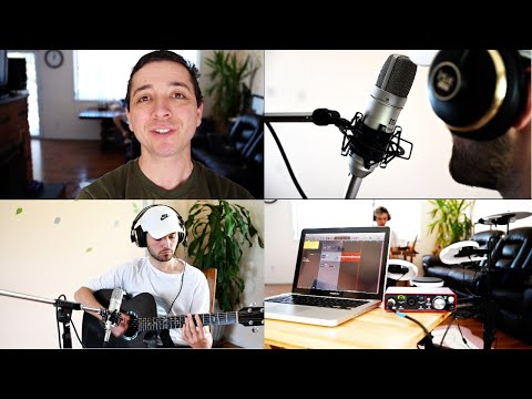 How to RECORD a FULL SONG on a SUPER LOW BUDGET.