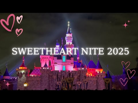 Sweetheart Nite at Disneyland 🏰💕