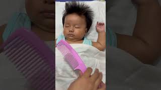 My son needs a bigger comb now 😄