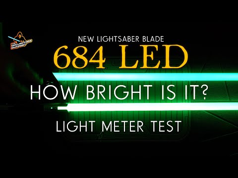 NEW ULTRA-BRIGHT 684LED Lightsaber Blade From Artsabers