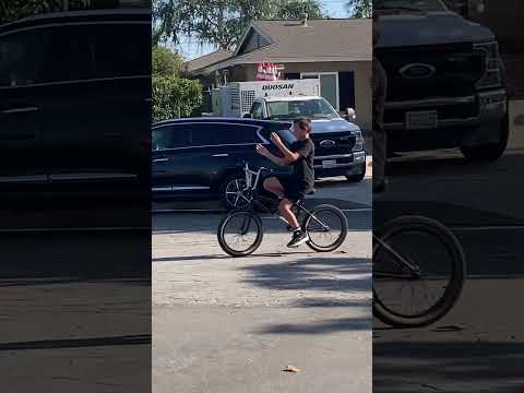 Cousin aura farming on bike. #trending #bike