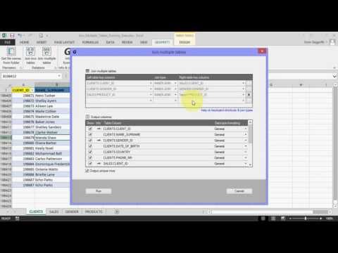 Join Multiple Tables In Excel