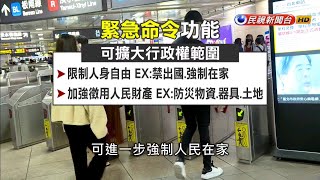 府不頒緊急命令 立委憂「特別條例」無限上綱－民視新聞