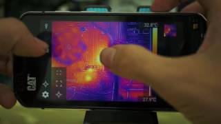 CAT S60 MyFLIR 熱像儀操作示範