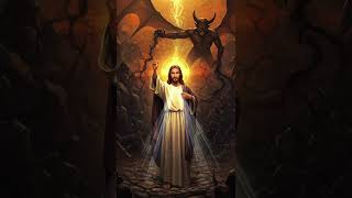 The Day Jesus Defeated Satan Forever – What Really Happened? #shorts #jesus #jesussaves #deepfaith