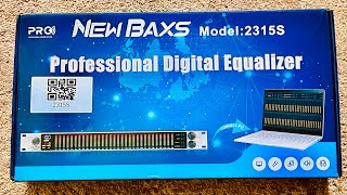 NEW BAXS 2315/2315S DIGITAL EQUALIZER | Unboxing