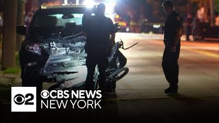 NYC robbery suspect killed in New Hyde Park crash, police say