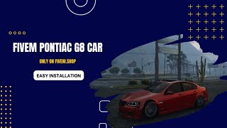 FiveM Pontiac G8 Car | FiveM Cars #fivem #cars