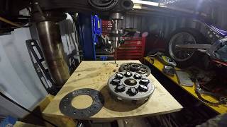 Sherco 2.9 Trials Primary drive pinion replacement Part 1