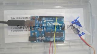 Arduino servo motor control using PWM