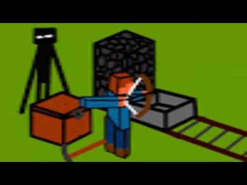 Minecraft animation