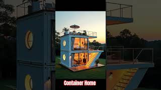 One Bedroom Container House with Roof for Relaxing