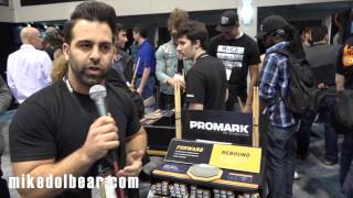 NAMM15 Evans Drumheads & Promark Sticks