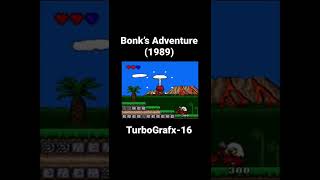 Bonk's Adventure - TG16 (1989) #shorts