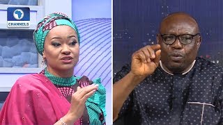 Natasha Akpoti Protests Disqualification By INEC