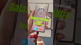 Super Fast Charging Indicator On Samsung Galaxy S25 Ultra #fastcharging #oneui7 #navbaranimation