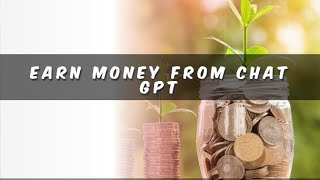 AI money earning meathod with chat gpt very easy1000$per month