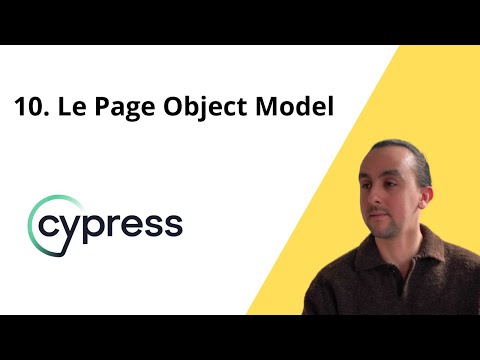 Partie 10: Cypress E2E | Le Page Object Model : #10
