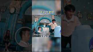周深人形喷泉！为了胜利也是拼了#奔跑吧12