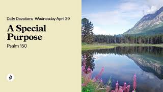 A Special Purpose – Daily Devotional