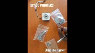 DIY 3D PRINTER CHALLENGE.#Extruder pusher assembly