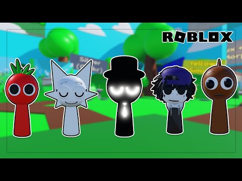 How to Get All 22 Badges in 3D Sprunki RP And Animations - Roblox