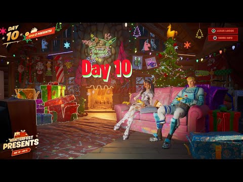 Day 10 of FortniteWinterfest