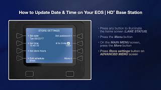 How to Update Date & Time on Your HME EOS | HD Base Station