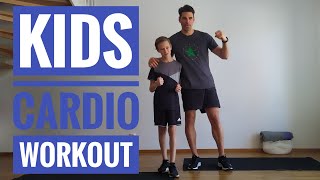 15 Minute Kids Cardio Workout!