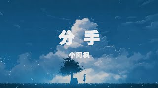 小阿楓 - 分手 ◖聚散各有道理，遲早總是該死心◗ [Official Lyric Video] 官方動態歌詞版
