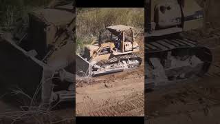 Amazing New Action!! SHANTUI & KOMATSU Bulldozer Clearing Land