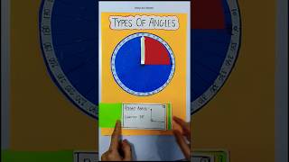 DIY | Types of Angles | Maths Working Model | School Project #math #workingmodel #project