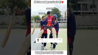 RCB team Aggression In Qualifier 1 vs Punjab kings☠️ ft. Virat Kohli #cricket #shorts