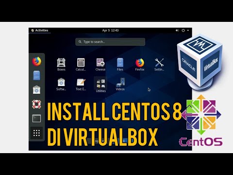 MUDAH !!CARA INSTAL CENTOS 8 LINUX DI VIRTUALBOX #pemrogramanweb
