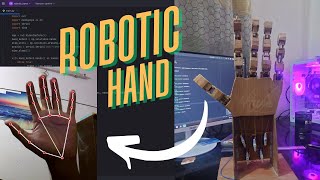 How to make a DIY Robotic Hand with OpenCV & Arduino | Hand Tracking Project