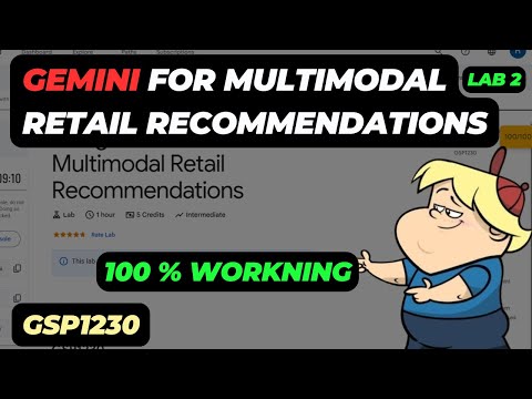 How to Use Gemini AI for Smart Retail Recommendations (100% Working GSP1230 Lab!)
