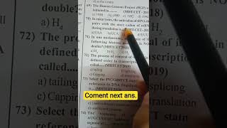 Biology MHT CET/NEET exam practice #neet#biology #mhtcetmcq #studymotivation