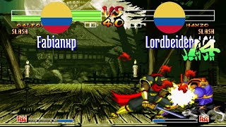 FT10 @samsho4: Fabianxp (CO) vs Lordbeider (CO) [Samurai Shodown IV Fightcade] Feb 16