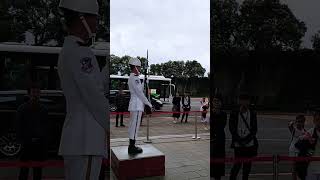 【💖中華民國海軍儀隊上哨儀式～英姿太帥了 ！】國民革命忠烈祠-112年10月31日