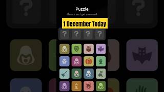 Agent 301 Daily combo card |1December|Agent 301 Puzzle Solved Today 1December|Major Puzzle#shorts