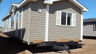 Mobile Modular home tour :  (St 405) 16 ft x 52 ft 2 bedrooms 1 bath