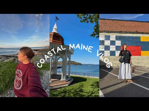 cozy solo trip to Maine 🏡🦞 (part 2) acadia, bar harbor, rockland, camden