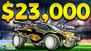 I'm competing in Rocket League again