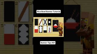 || Rice bowl banner tutorial || #gaming #games #minecraft #funny #education