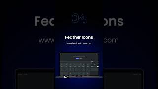 Top 5 Free icons Resources for website design #designshorts #icons  #resources #figma #2023 #trend