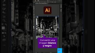 Convertir una imagen a blanco y negro en Illustrator