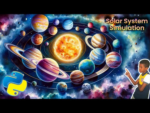 Creating a Solar System Simulation in Python with PyGame