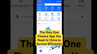 The Only One Finance App You Need in China to Survive Efficiently