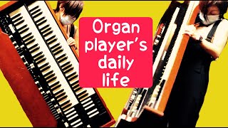150cm女子 Organ Player′sのDaily life Hammond XK5 + XLK5 Setting バンドマンの日常 ハモンドオルガンプレイヤー 市塚裕子のルーティーン